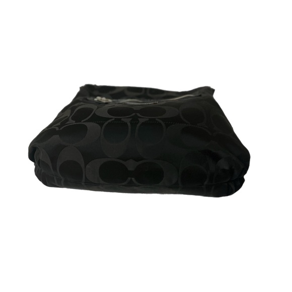 Coach F20064 Black Hobo Bag with Signature Style - Picture 3 of 10